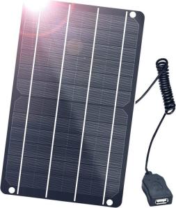 Wholesale 6W Monocrystalline Rigid Solar Panels IP67 Waterproof For Smart Phone IP Camera from china suppliers