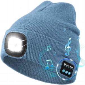 Wholesale Outdoor Sports Wireless Headphones Bluetooth Headphones Hat With Torch from china suppliers