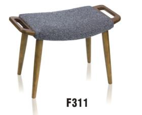 Wholesale America style mid century wooden foot ottoman from china suppliers