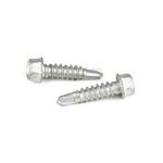 SS304 SS410 Bi-Metal Hexagon Flange Fastenal 6.3*25 Self Drilling Screw for Seat