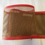 Drying And Food Transportation Ptfe Conveyor Belt Heat Resistant