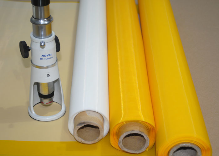 NSF Test White Silk Screen Mesh Roll For T- Shirt Printing , 305cm Width
