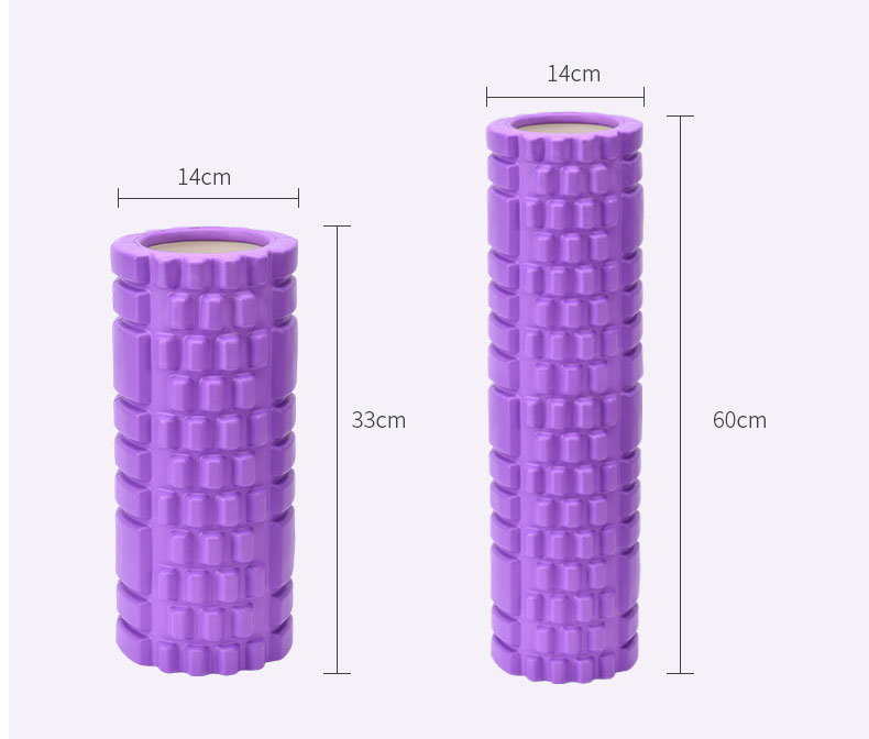 12in Hollow Core Foam Roller Self Fascial Relaxation 30cm Pressure Point Roller