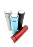 Wide Mouth Stainless Steel Flask Bottle 0.5 Liter Skinny Soft Touch Surface