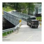 Q345B Prefab Steel Bridges Metal Pedestrian Bridge Earthquake Resistant