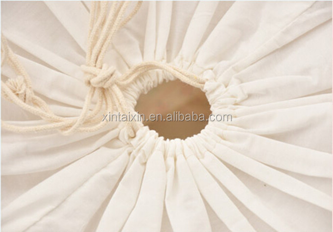 Dirty Cloth Organizer Foldable Laundry Basket 41*33cm Jute Receive Basket