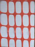 Red HDPE Anti UV Construction Safety Net Fence Netting 80gsm - 200gsm