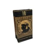 Customized Retail Brown Kraft paper bag with clear window