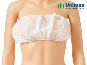 Wholesale Non-woven Disposable Fashionable Breathable Bra with Ties Beauty Spa Consumable from china suppliers