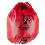 LDPE Bio Medical Waste Bags , Customized 200L Biohazard Infectious Waste Bags