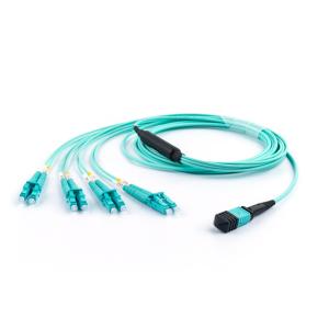 Wholesale FTTH MPO MTP Patch Cord Female To LC 12 Fibers Fan Out Fiber Optic Cable from china suppliers