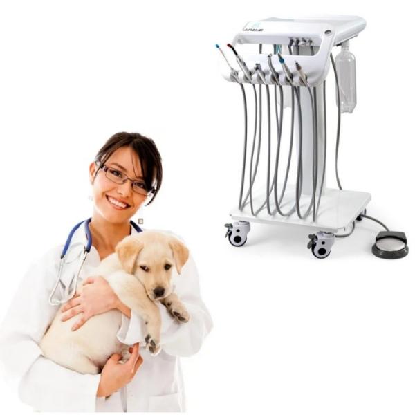 1 Year Warranty Vet Dental Treatment Unit Unique Design Mobile Dental Therapy