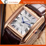 068A Rose Gold Roman Watches Women Stainless Steel Back Watch Ladies Luxury