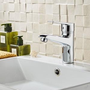 Wholesale 304 Stainless Steel Single Lever Basin Mixer Healthy Harmless from china suppliers