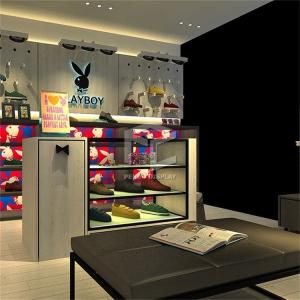 Wholesale Plywood OEM Footwear Display Rack For Shoes Marble Stone from china suppliers