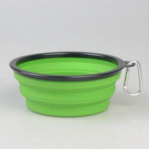 Wholesale Outdoor ABS Silicone Dog Bowl Collapsible For Travel Dog Bowl Portable from china suppliers