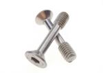 A2 Stainless Steel Captive Screws Flat Head M6 Hex Socket Metal Screws Fastener