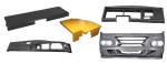 Corrosion Resistance FRP Bus Body Parts Custom Bus Accessories Good Impact