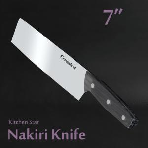 Wholesale 7 Inch Cleaver Cerasteel Kitchen Knife For Kitchen Cutting Foods HRC 64 ±2 from china suppliers