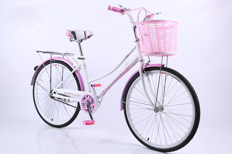 Lightweight Single Speed Ladies 24 Inch City Bike