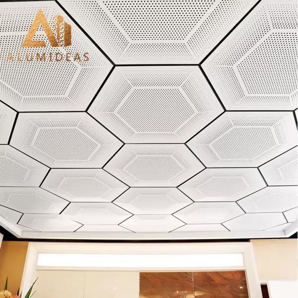 Manufacturer Aluminum Decoration aluminum suspended ceiling