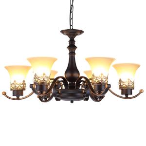 Wholesale Black Iron works chandelier for indoor home lighting fixtures (WH-CI-105) from china suppliers