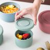 Buy cheap Portable Silicone Food Storage Containers Leakproof Heat Resistant Lunch Box ODM from wholesalers