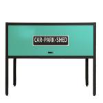 Steel Garage Storage Cabinet Over Car Bonnet Car Parking Storage Locker 2300mm