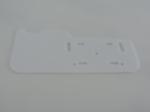 24x18" Reusable White Corrugated Plastic Cardboard