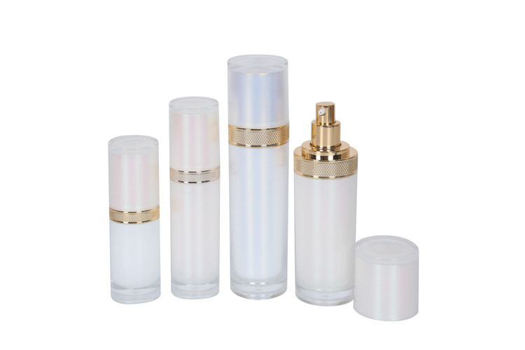 Cosmetic Packaging Acrylic Lotion Bottles Jar Family Skincare 120ml
