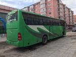 51 Seats 2010 Year Yutong Used Tour Bus Front Engine Green Two Slide Doors