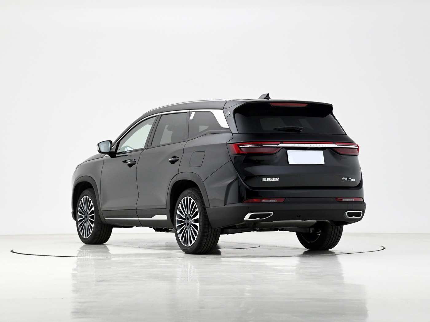 2024 Jetour L9 Hybrid EV SUV PHEV Electric Car with 2850mm Wheelbase and Ternary Lithium Battery from Shanghai Suppliers