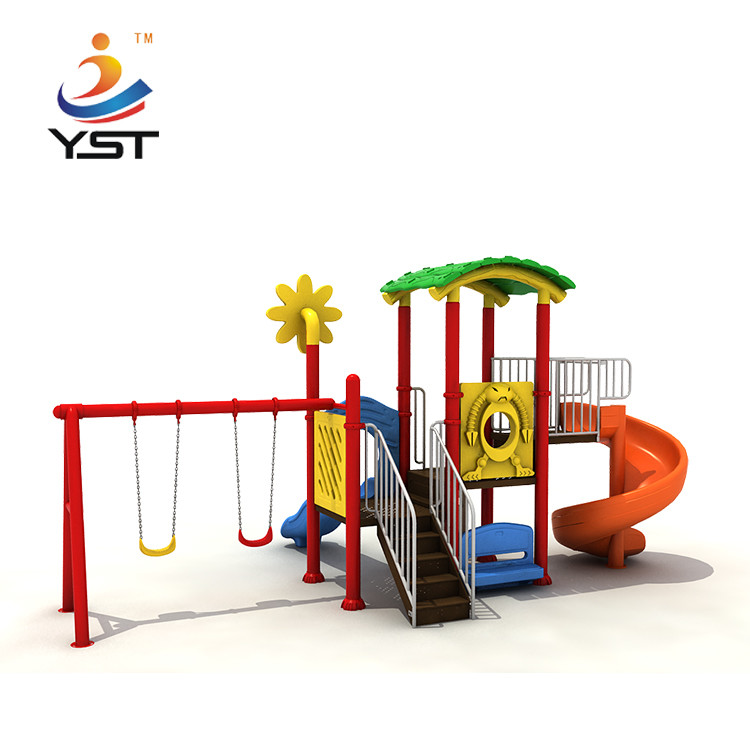 Eco Friendly 114MM Pipe Kids Backyard Slide With SS304 Screws