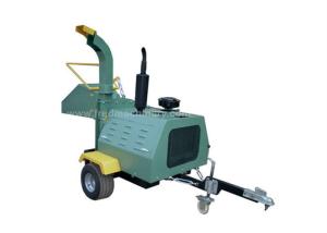 Wholesale 2 Cutting Knives Hydraulic Wood Chipper 360 Degrees Discharge Hood Rotation from china suppliers