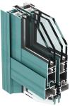 Waterproof Aluminium Window Extrusion Profiles Good Weather Resistance