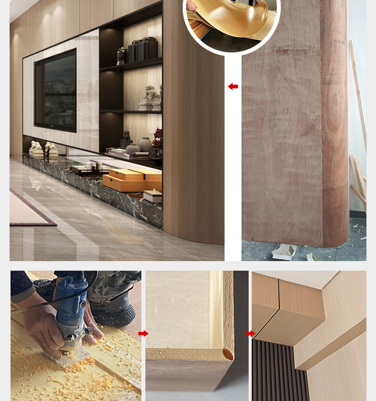 1220*2800mm Bamboo Charcoal Fibre Board Fire Rating B