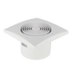 125mm Low Noise Shutter Bathroom Ventilation Wall Mounted Exhaust Fan with