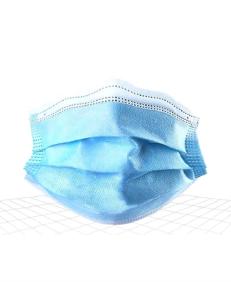 Anti Virus Non Woven Face Mask Eco Friendly With High Filtration Efficiency
