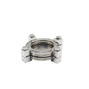 Wholesale Stainless Steel Vacuum Pipe Fittings 3A ISO Pipe Flange With Clamp from china suppliers