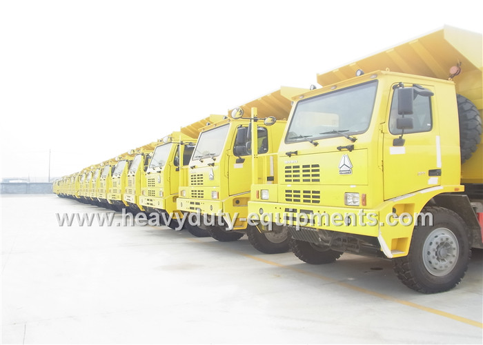 Sinotruk HOWO 70Tons mining dump truck / mining tipper truck for base Rock