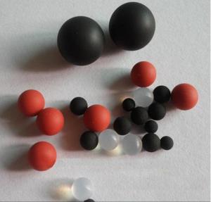 Wholesale Pump NBR Solid Rubber Ball , Rubber Bouncing Ball High Elasticity ROHS REACH from china suppliers