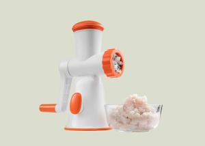 Wholesale Large Capacity Hand Held Meat Chopper , Baby Food Processor Table Crank Tool from china suppliers