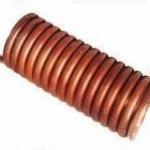 DELLOK Round Spacer Wrapped Tension 25.4mm Copper Finned Tube