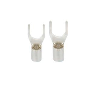 Wholesale Cold Pressed Non Insulated Spade Terminal TU Naked Brass U Shape Cable from china suppliers