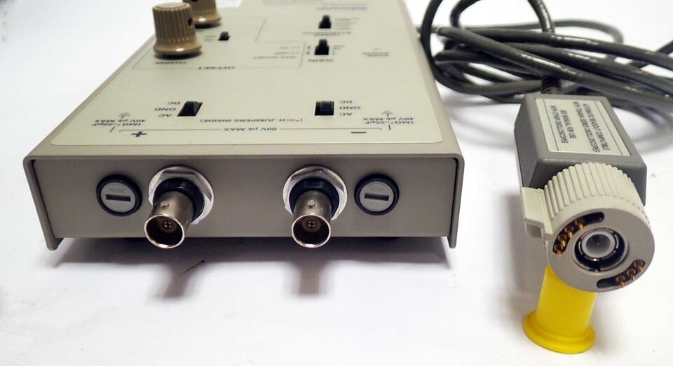 2 port Active TEKTRONIX ADA400A Differential Preamplifier 10 μV/Div Sensitivity Tested