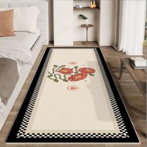 Wholesale Classic Starry Sky Crystal Velvet Bedroom Floor Carpets Rectangle Shape 80*160cm from china suppliers