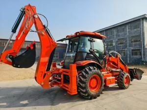 Wholesale Yuchai YC4A105Z-T20 Used Backhoe Loader 75KW 100HP Second Hand Backhoe Loader from china suppliers