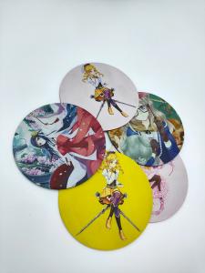 Wholesale Fashion Custom Shaped Rubber Keychains PVC Material Anime Themed from china suppliers
