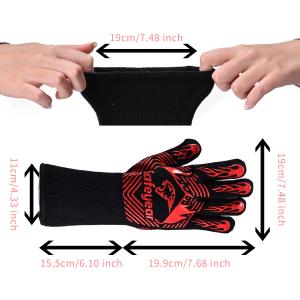 Wholesale 13.5in XL Safety Working Gloves BBQ Non Slip Work Gloves from china suppliers