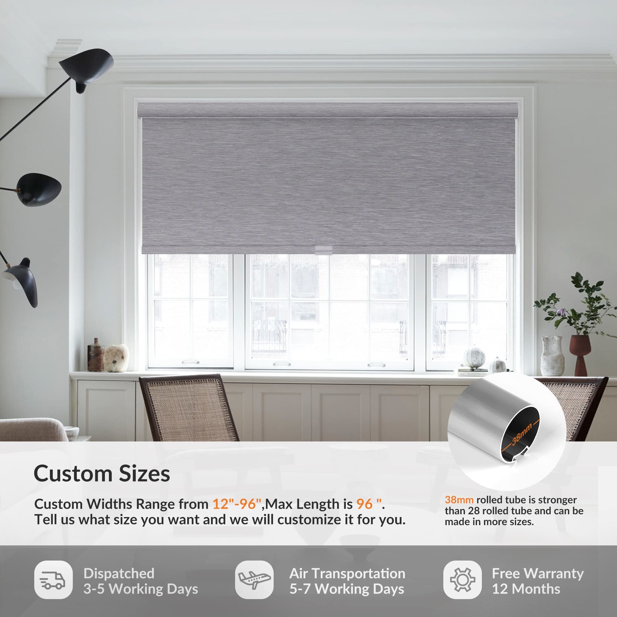 Plain Blackout Fire Retardant Roller Blind Fabrics For Window Treatment